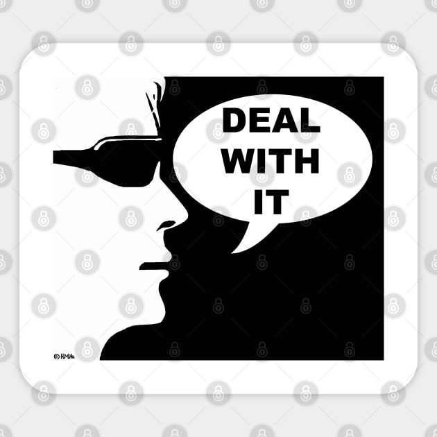 Deal With It Sticker by NewSignCreation